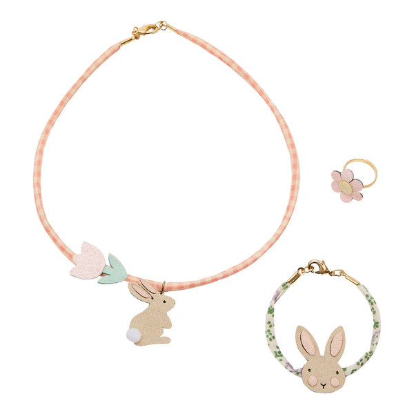Mimi & Lula Easter Bunny Jewelry Set