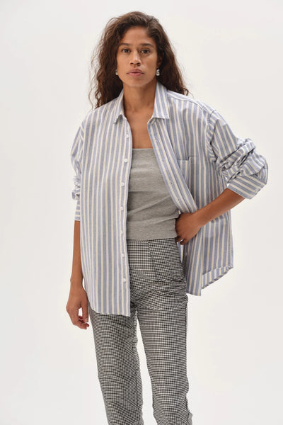 Donni Oxford Shirt ~ Butter Stripe