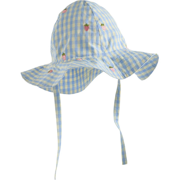 Floss Mille Sunhat Sky Berry Gingham