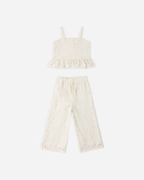 Rylee + Cru Kayli Set ~ Emb Daisies