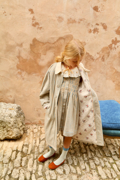 Bonjour Diary Spring Coat ~ Deckchair Stripes