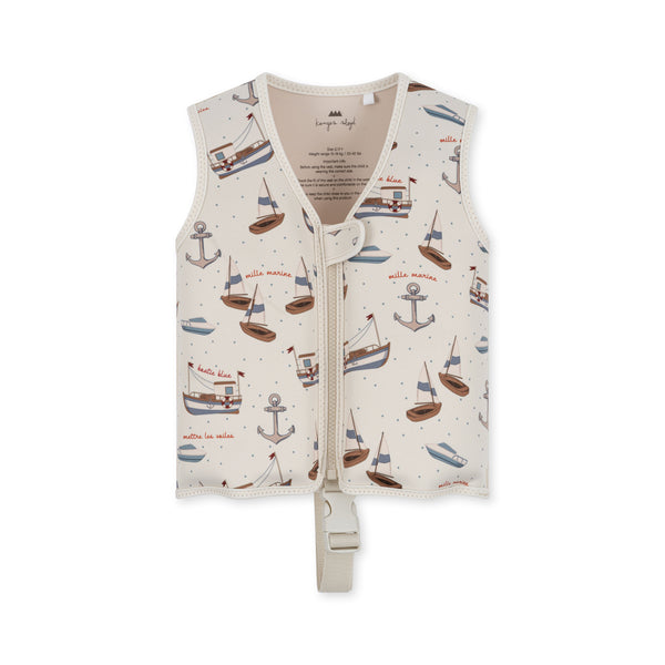 Konges Neoprene Float Vest ~ Sail Away