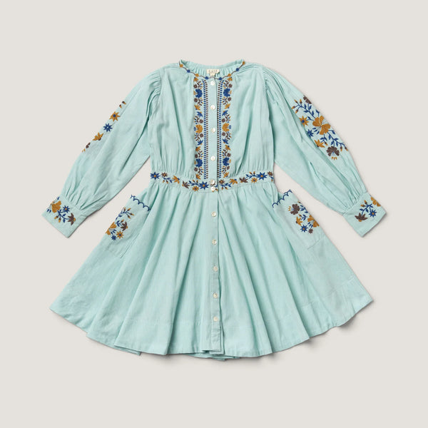 Lali Blair Dress ~ Blue Haze