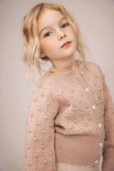 Soor Ploom Joni Cardigan ~ Rose Smoke