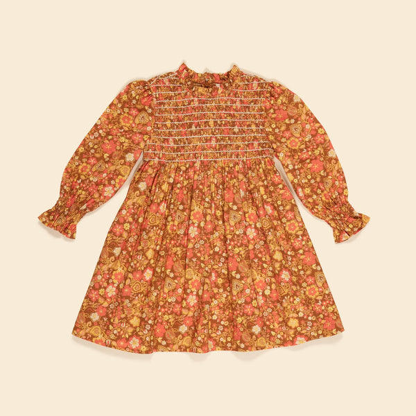 Apolina Mia Dress ~ Autumn Harvest Floral