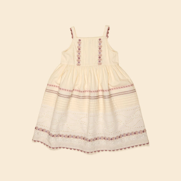 Apolina Minerva Dress - Cream