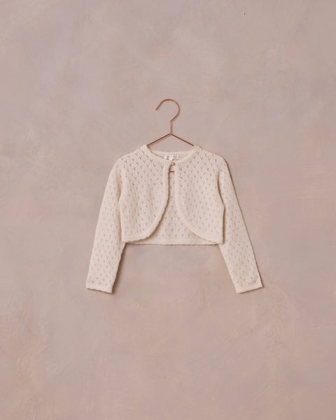 Noralee Bolero Sweater ~ Ivory