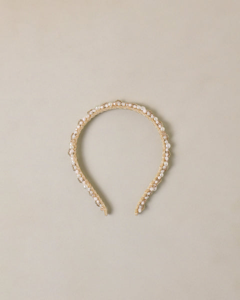 Noralee Pearl Headband ~ Ivory