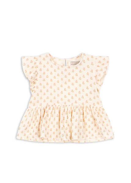 Konges Coco Top GOTS ~ Carta Rosa