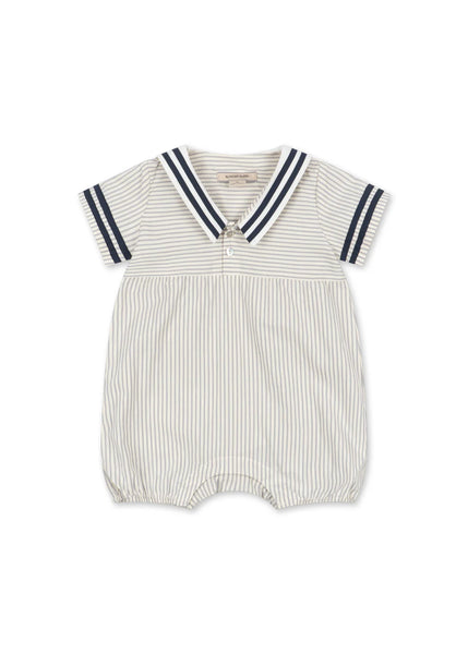 Konges Allie Sailor Romper ~ Bleu Stripe
