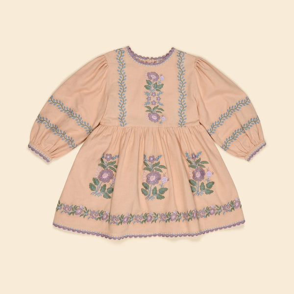 Apolina Penelope Dress ~ Dried Rose