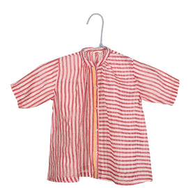 Injiri Child's Red Stripe Shirt