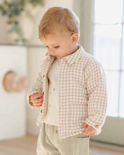 Quincy Mae Ford Jacket ~ Cedar Check
