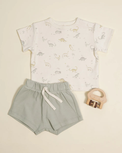 Quincy Mae Boxy Tee Dino