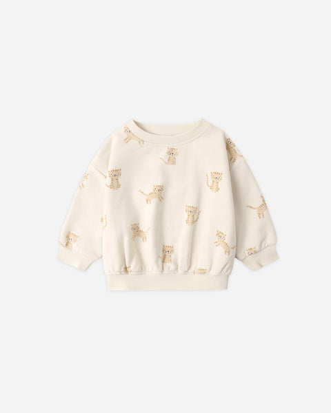 Quincy Mae Relaxed Sweatshirt ~ Tigers