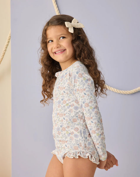 Rylee + Cru Rashguard One-Piece Bloom