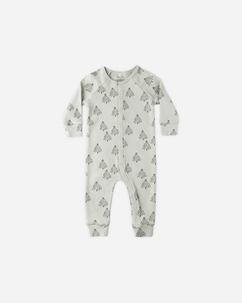 Rylee & Cru Organic Long John Pajamas ~ Trees