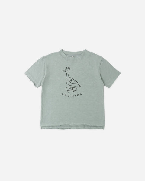 Rylee & Cru Raw Edge Tee Cruising