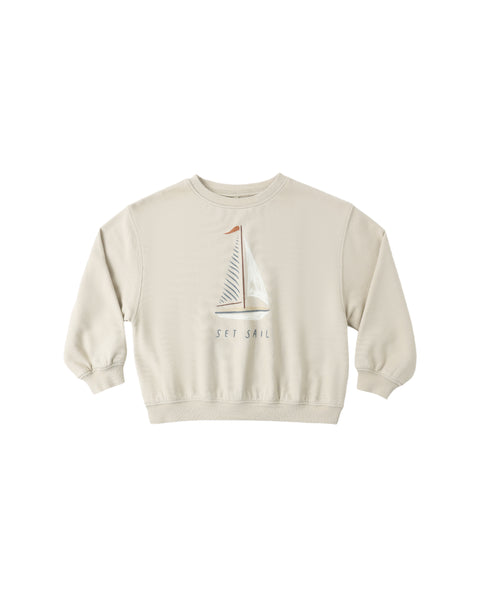 Rylee & Cru Oversized Sweatshirt ~ Set Sail