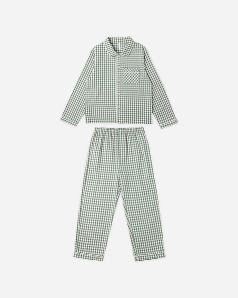 Rylee + Cru LS Pajamas ~ Evergreen