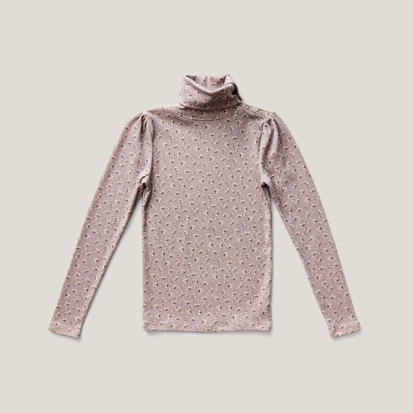 Soor Ploom Pouf Turtleneck ~ Calico, Pigeon