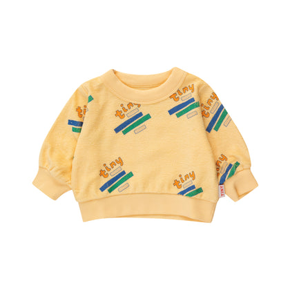 Tiny Cottons Tiny Baby Sweatshirt ~ Mellow Yellow