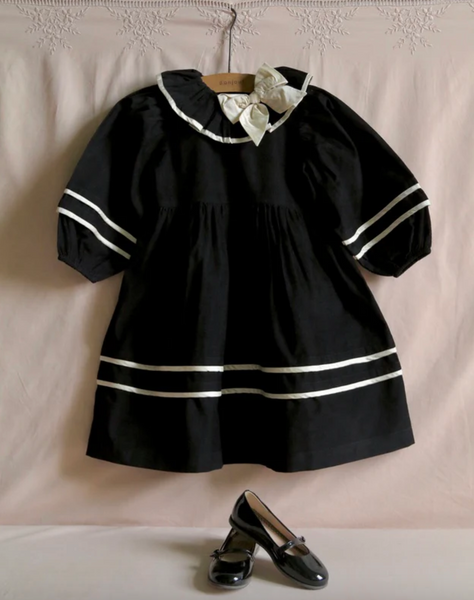 Bonjour Diary Dress ~ Black Corduroy