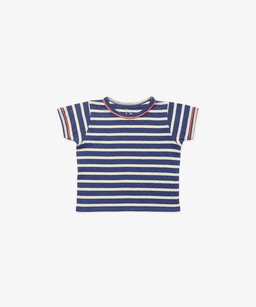 Oso & Me Baby Willie T-Shirt ~ Marine Stripe