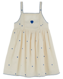 Emile at Ida Chantilly All Over Embroidered Dress