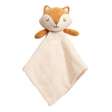Pearhead - Fox Snuggle Blanket, Organic Cotton Muslin