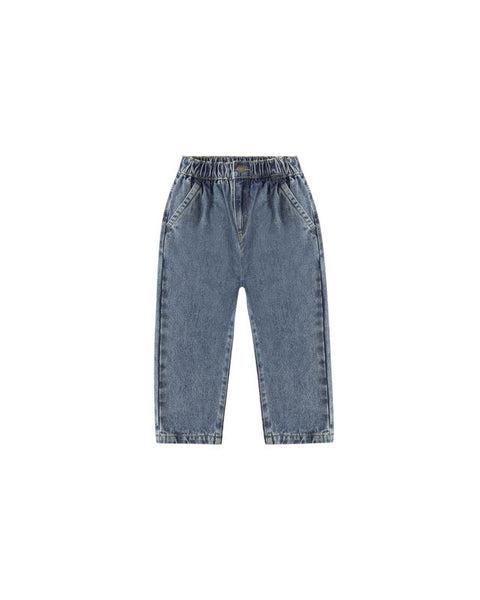Rylee & Cru Baggy Pant ~ Indigo Denim