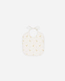 Rylee & Cru Woven Tie Bib ~ Geese