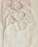 Rylee & Cru Woven Tie Bib ~ Geese