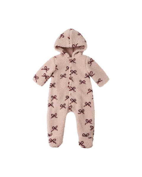Rylee + Cru Fleece Jumpsuit ~ Bows
