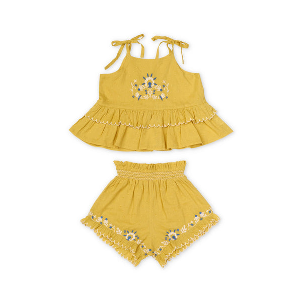 Lali Summer Blossom Set ~ Misted Yellow