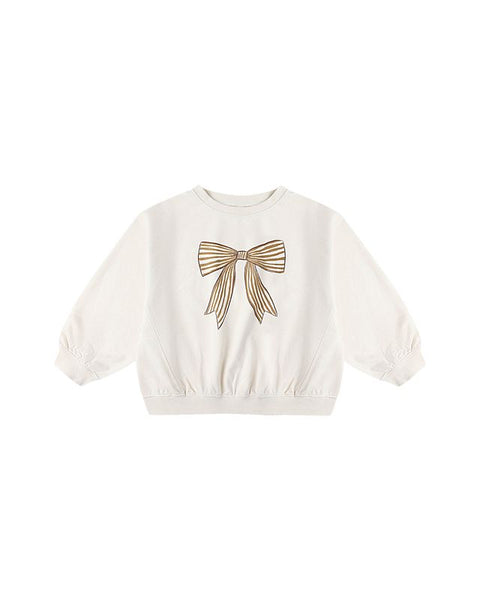 Rylee & Cru Oversized Sweatshirt ~ Bow