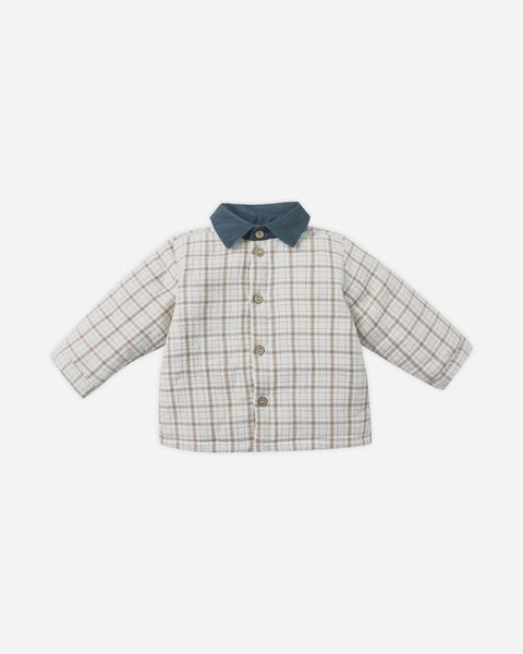 Quincy Mae Ford Jacket ~ Blue Plaid
