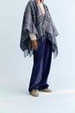 New Society Brisa Poncho Woman~ Infinite Navy