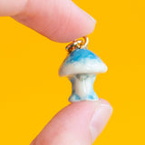 Camp Hollow Blue Cap 'Shroomkin' Mushroom Charm