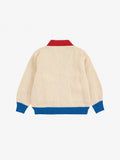 Bobo Choses Choo Choo Color Block Cardigan