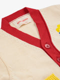 Bobo Choses Choo Choo Color Block Cardigan