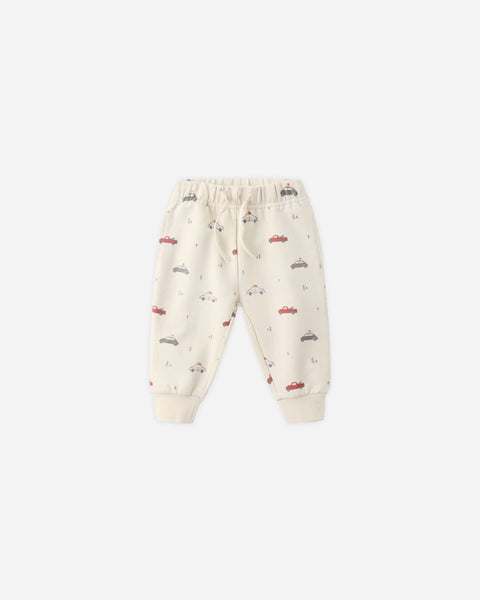Quincy Mae Relaxed Fleece Sweatpant ~ Cars