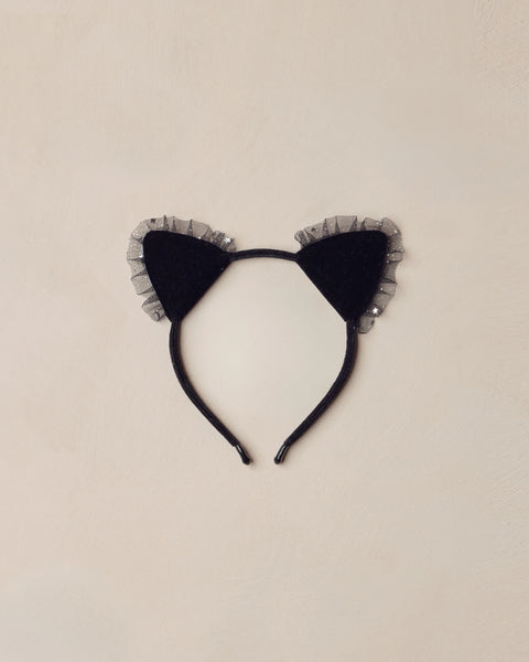 Noralee Cat Headband ~ Black