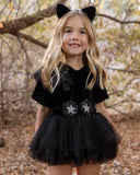 Noralee Cat Headband ~ Black