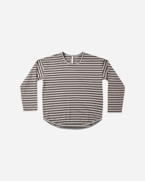 Rylee & Cru Long Sleeve Tee Vintage Stripe