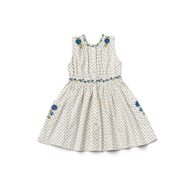 Lali Claudette Dress ~ Tile Print