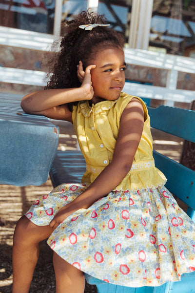 Lali Cora Top ~ Misted Yellow