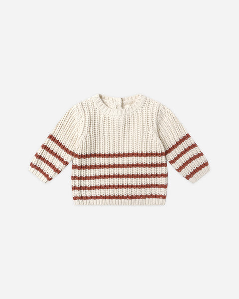Quincy Mae Rex Sweater ~ Cranberry