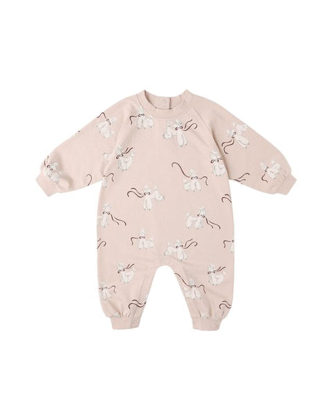 Rylee + Cru Raglan Jumpsuit ~ Poodles