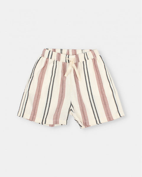 Buho Organic Stripe Bermuda Shorts
